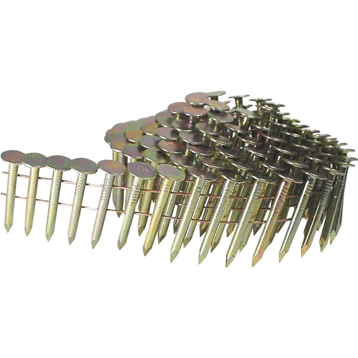 coil roofing nails high quality factory supply electro-galvanized plastic top umbrella roofing nails hot sale hot dipped