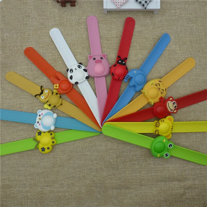 Baby Safe Cartoon Silicone Mosquito Repellent Bracelet for Children