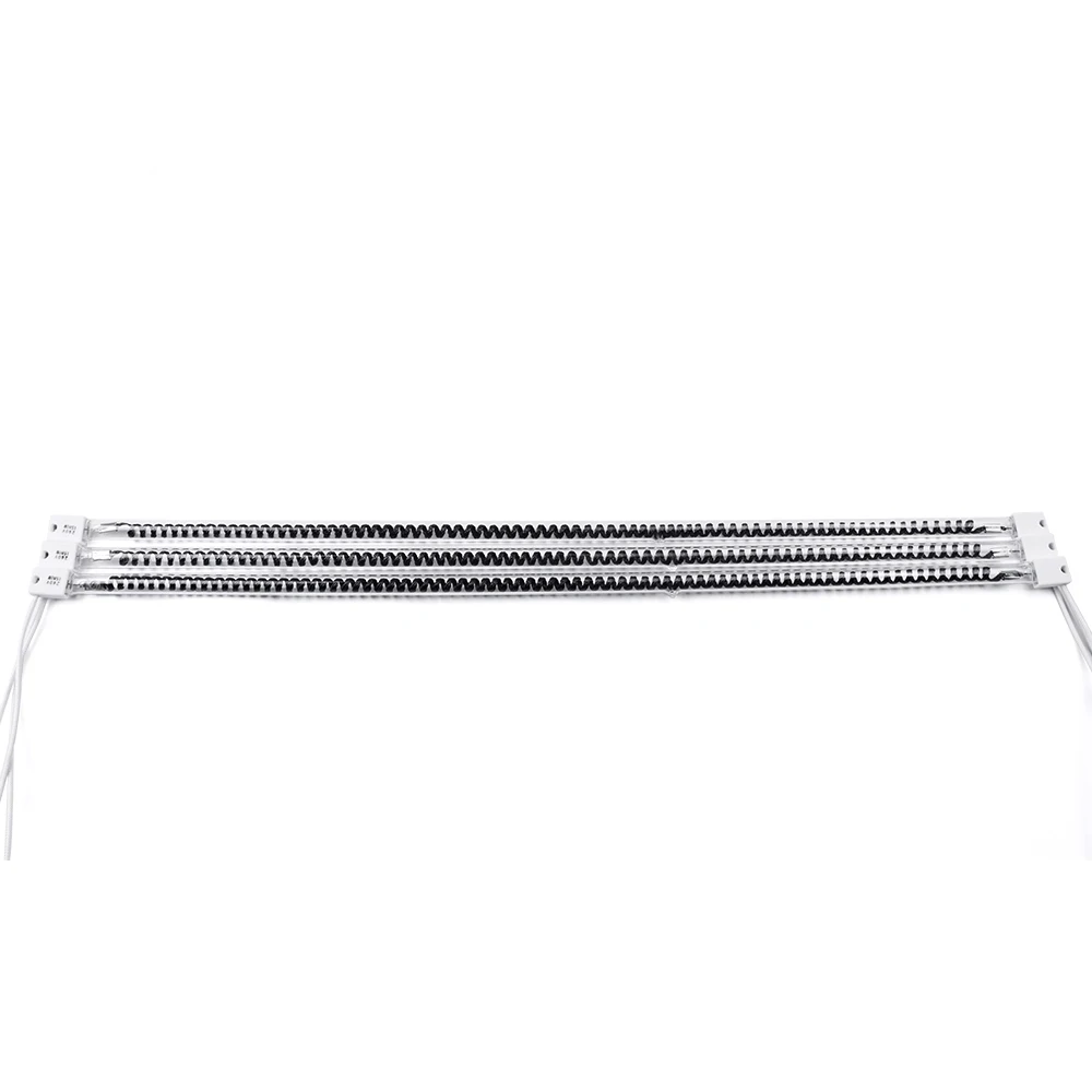 1000W 1500W Far Single Tube Infrared Heater Lamp Quartz Heater Carbon Fiber Infrared Heating Halogen Tube Lamp