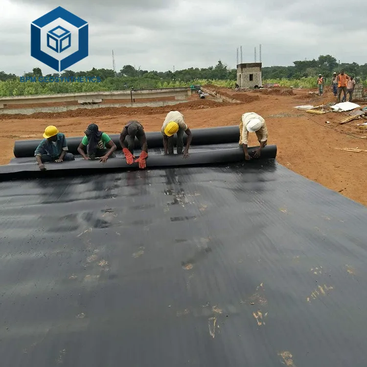 2mm 1.5mm HDPE Landfill Smooth Surface/Textured Geomembrane Manufacturer