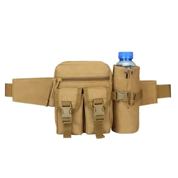
Outdoor tactical Kettle pockets nylon waterproof kettle pockets waist bag with kettle pocket 