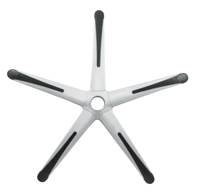 folding 5 star Legs PP Hydraulic Chair Base Aluminium Chair Base
