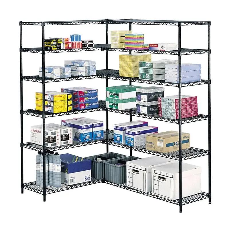 5 Tiers Heavy Duty Industrial Storage Wire Rack Utility Commercial Kitchen NSF Industrial Storage Rack System Warehouse Racking