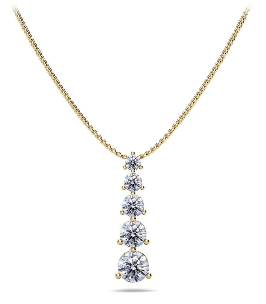 Unique Collection Au750 18 Karat Pure Gold Rope Chain Necklace Gemstone Real Diamond Necklaces Solid Gold