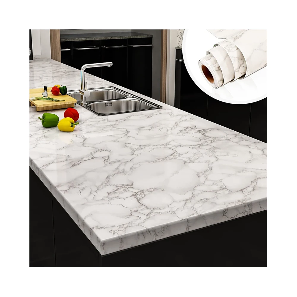 Double Sink Carrara White Vanity Top Wholesale