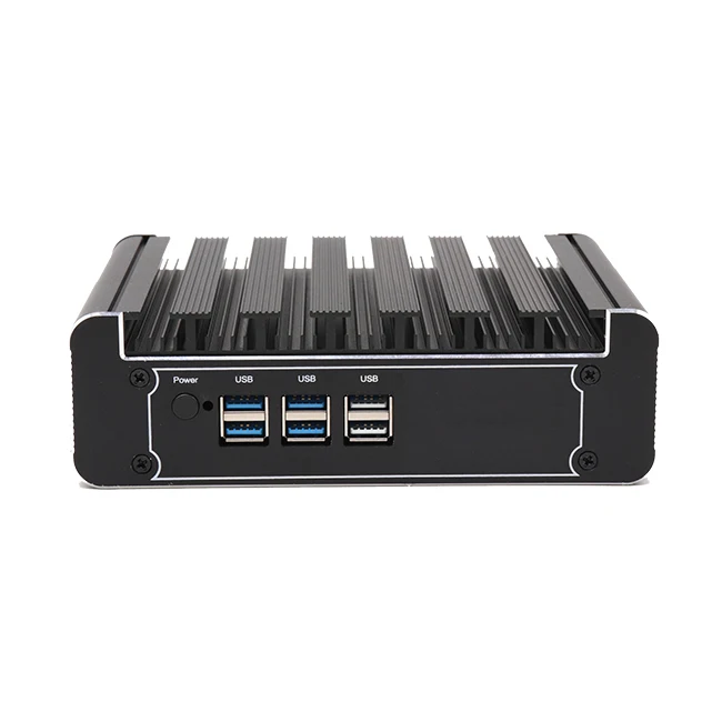 Hot sale office nettop 2 lan i3 5005u fanless mini pc