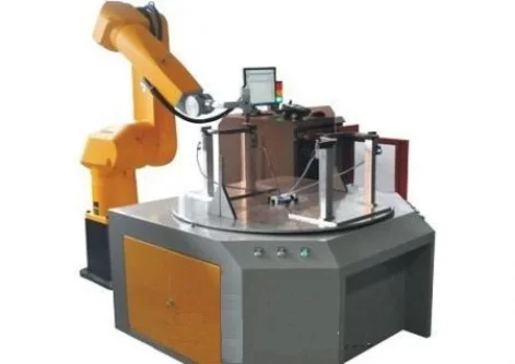 2021 New Design 3D Laser Cutting Machine with Robot Arm