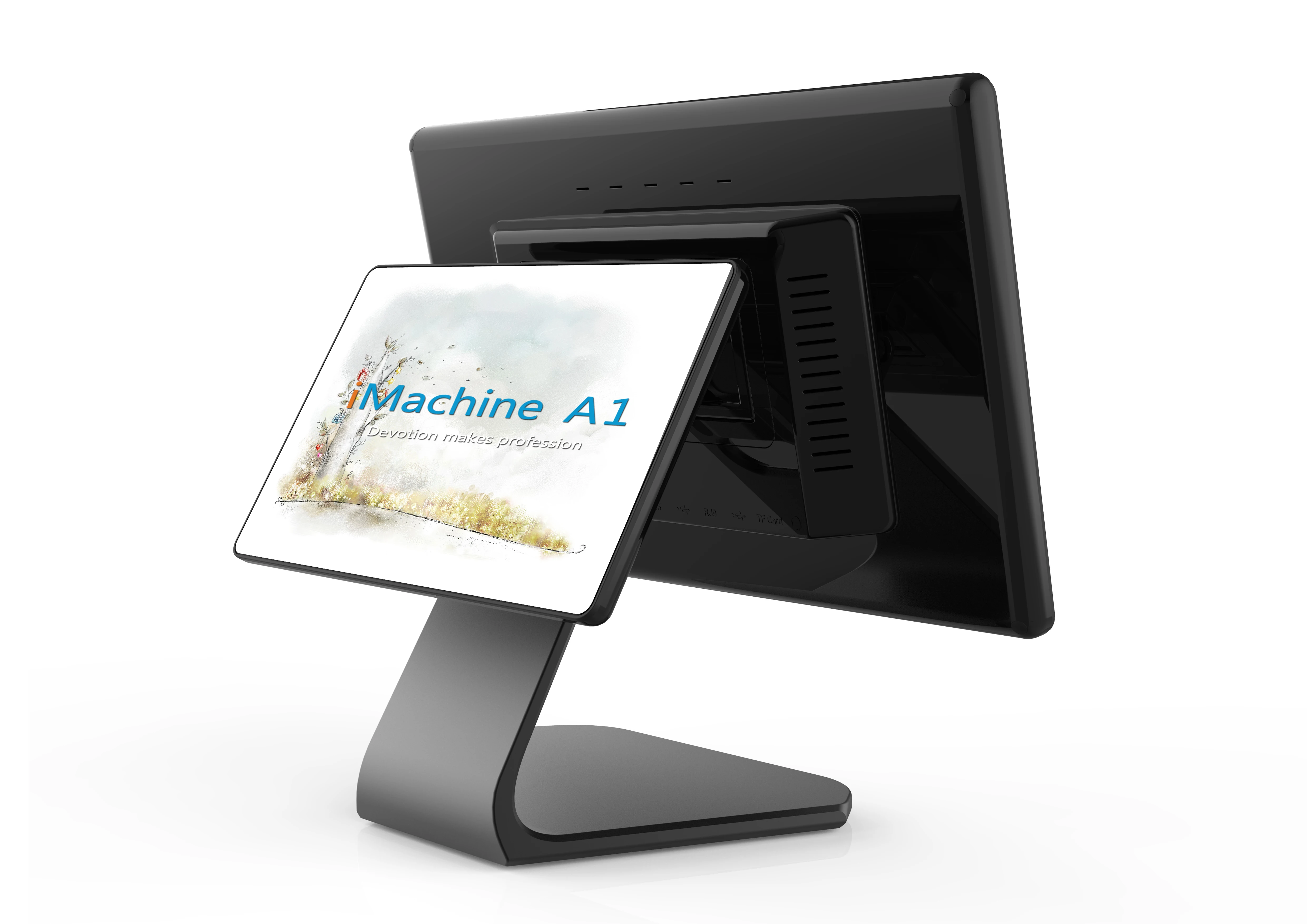 Новый дизайн планшета Smart Touch screen pos-терминал подключенный к принтеру для купюр кофейни Android