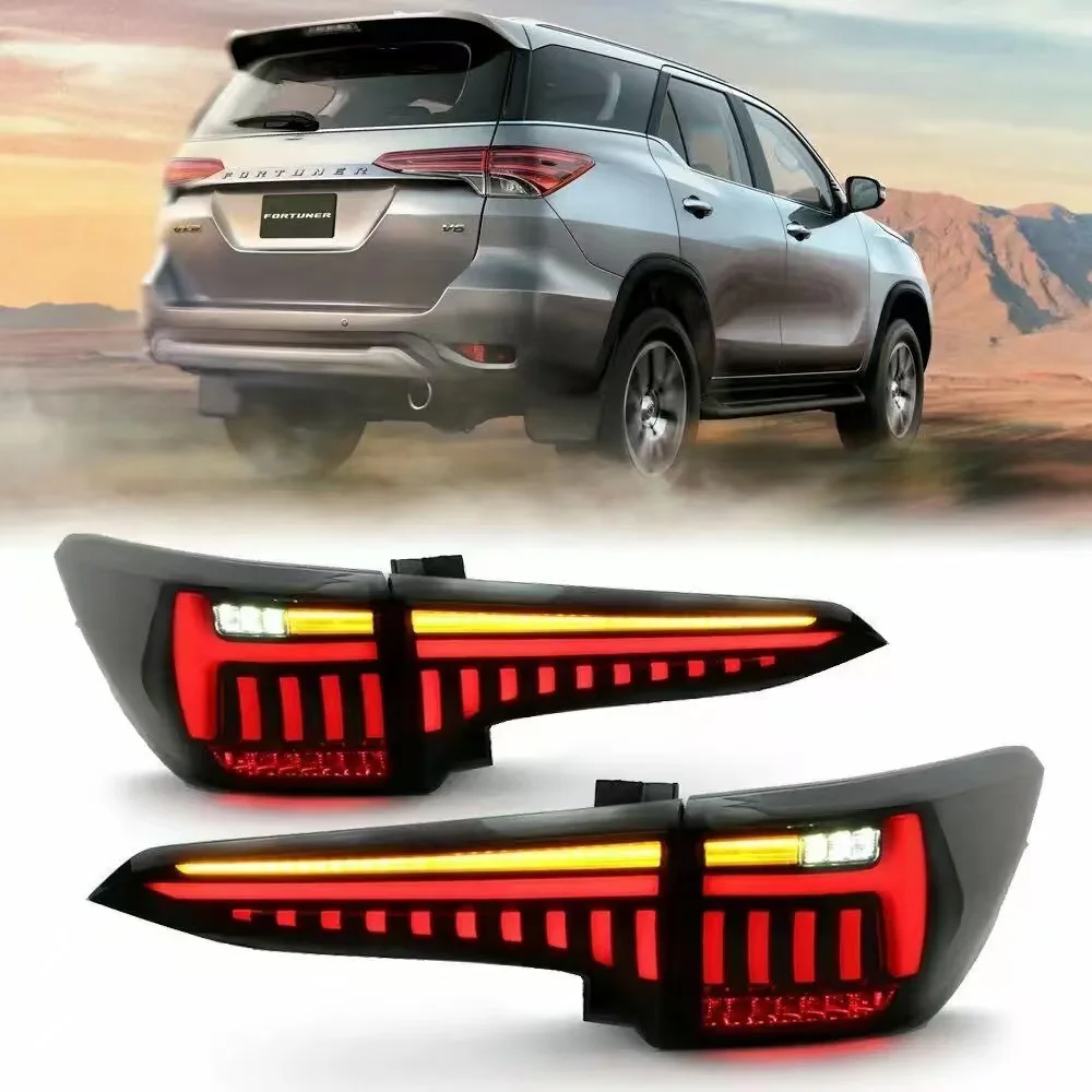 DRL Dynamic LED auto accessories Wholesale led tail light for fortuner back lamp tail lamp