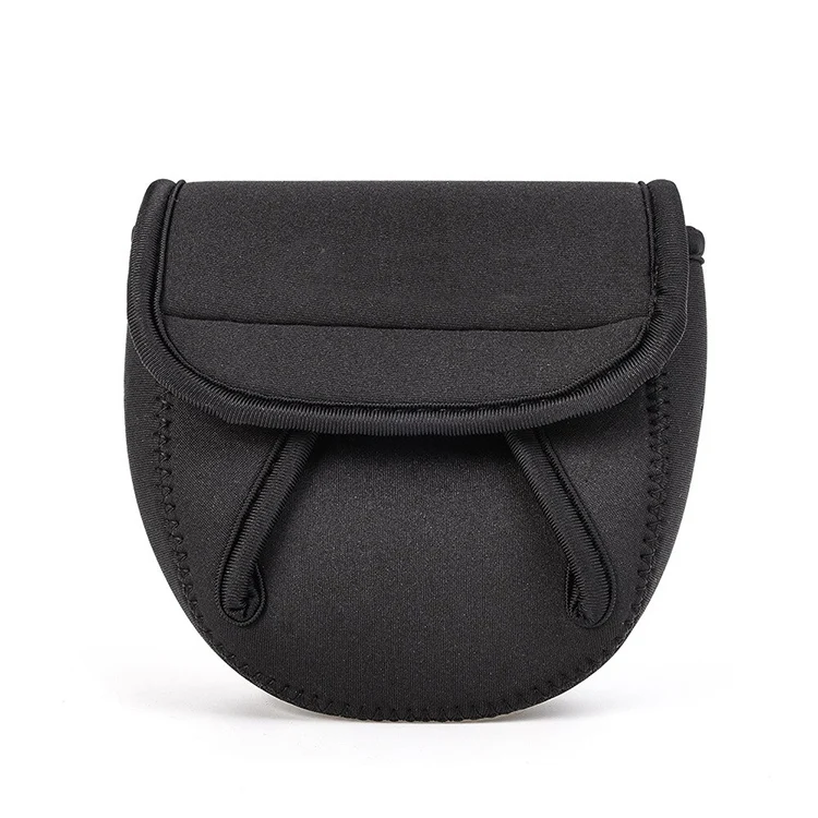 New design super light and strong neoprene fishing bag protective case cover pouch storage portable bag neoprene reel pouch