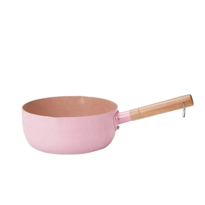 Распродажа молочная сковорода с антипригарным покрытием для детского приготовления бытовая многофункциональная кастрюля лапши быстрого