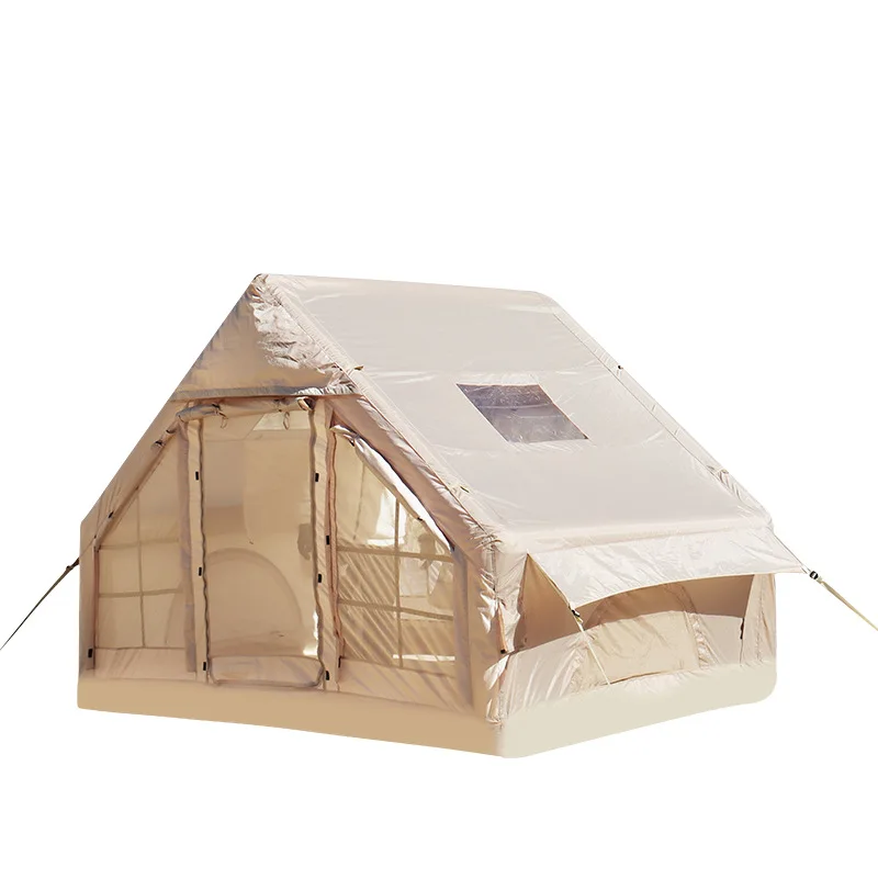 Outdoor camping inflatable tent