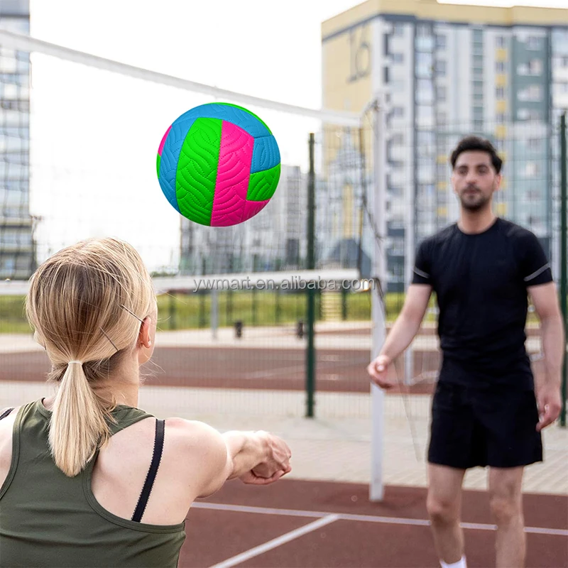 Wholesale and custom colorful sport volleyball ball beach inflatable volleyball training ball for volleyball