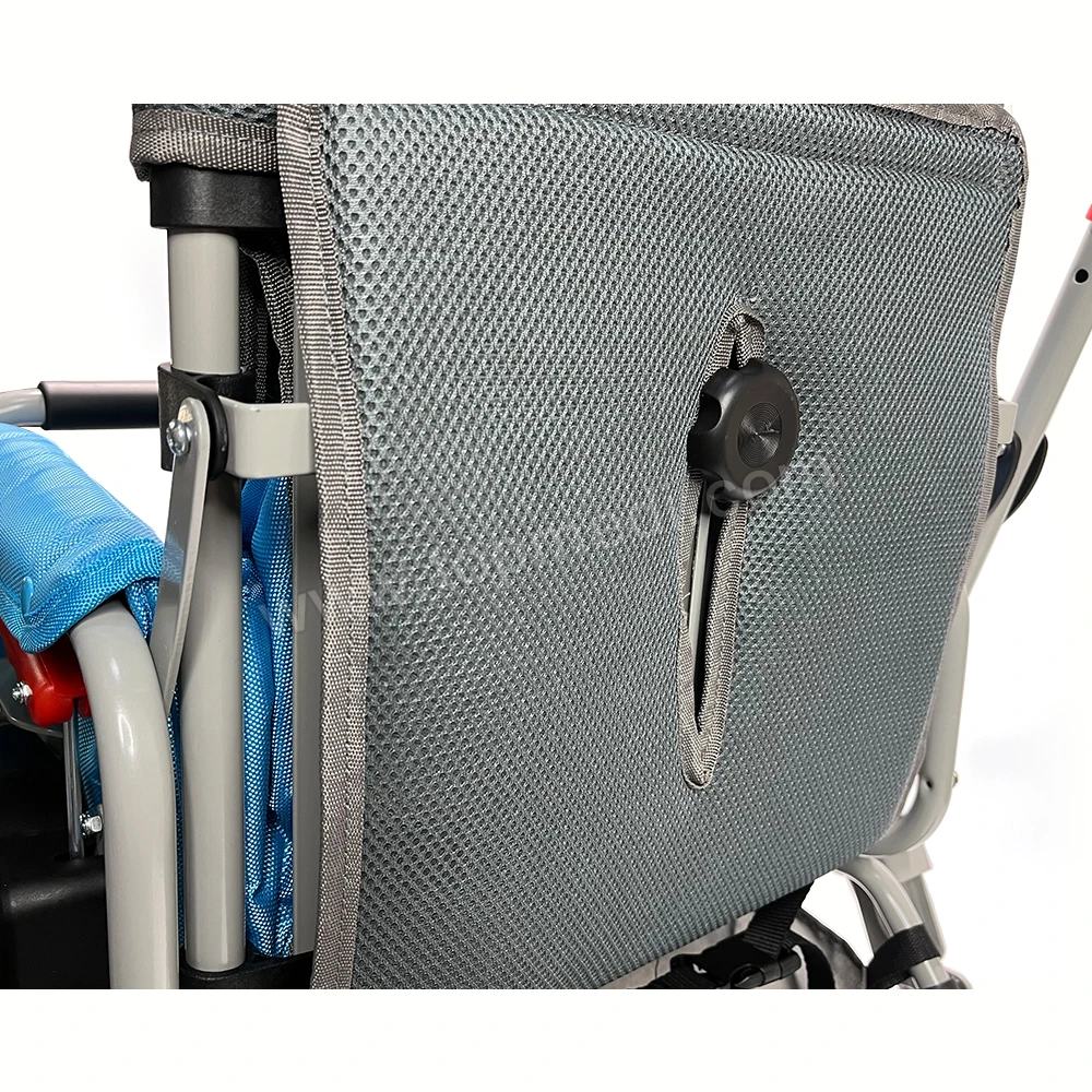 handicapped orthopaedic wheelchair supplier factori powder coating steel frame manual wheelchair for selling