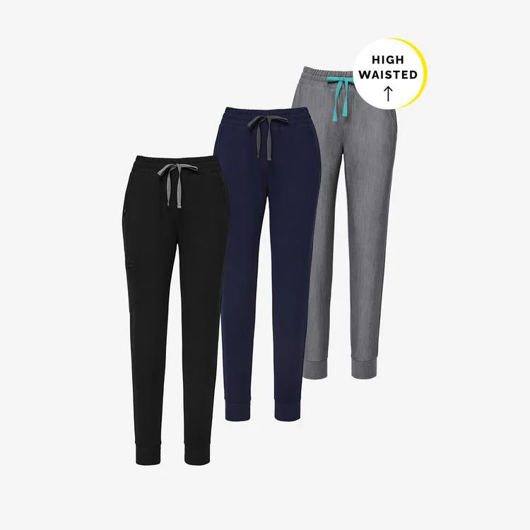 Hight Waisted Reusable Suits Jogger Style Doctor Nurse Scrub Suit Medical  Wholesale Uniform Black Hospital Scrubs Uniforms Sets