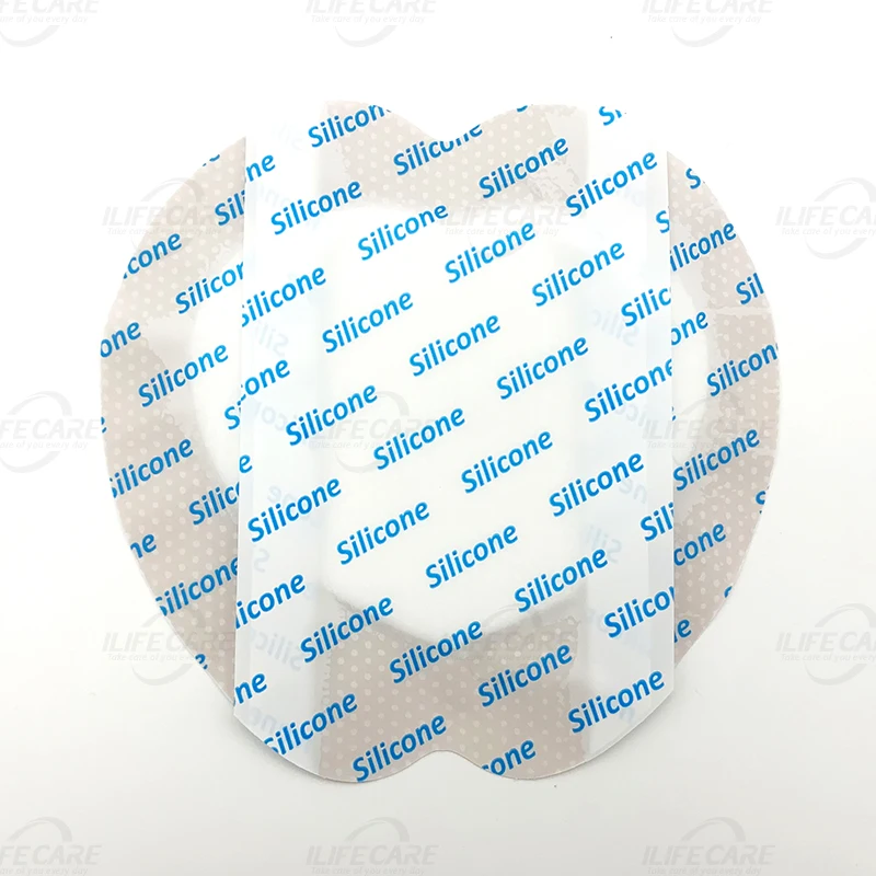 Silicone Foam Dressing with Gentle Adhesive Border Absorbency Foam Wound Bandage