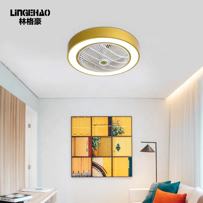 High Quality Indoor 220v IP20 Led Ceiling Fan Light