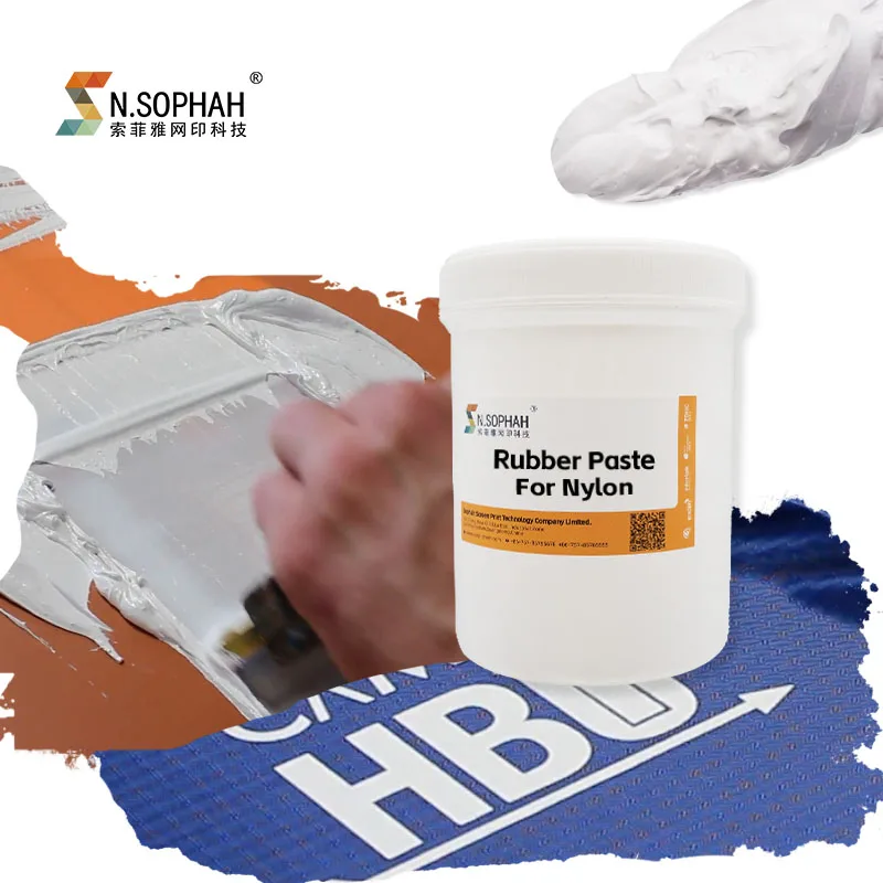 Good Quality High Elasticity High Fastness Nylon Printing Screen Printing Rubber Paste