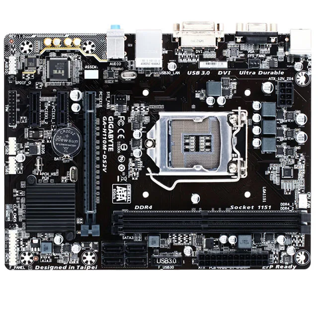 Материнская плата Gigabyte H110M-DS2 материнская