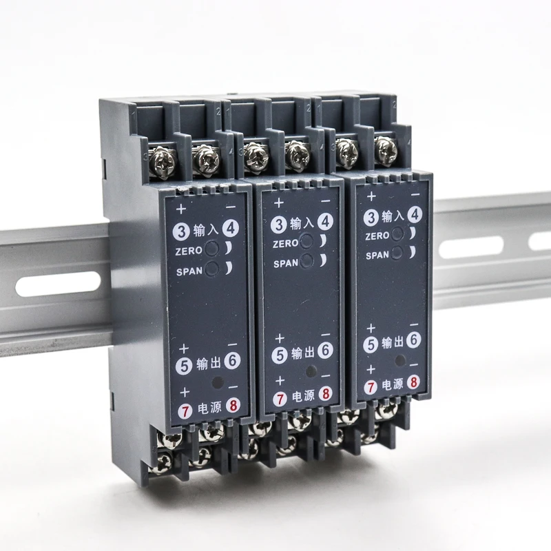 3 way signal isolator analog signal isolated transmitter 4 20ma input signal converter isolator