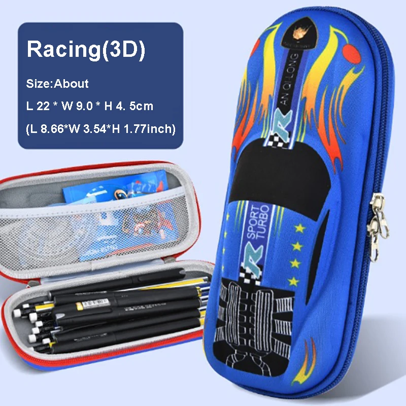 Wholesale 3D PU EVA Cartoon Pink Rabbit Cat Pencil Box Custom Hair Dryer Eva Sponge Foam Magnetic Storage Box With Eva Insert