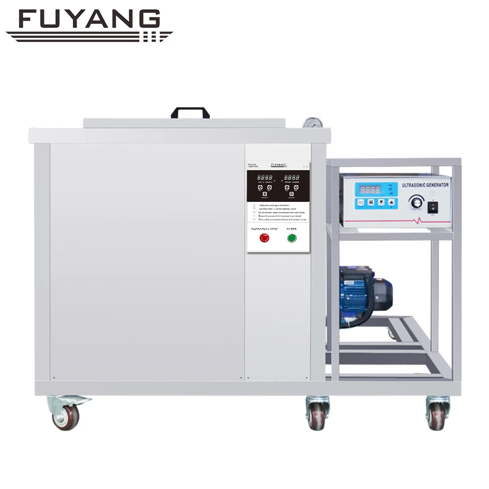 Ultrasonic Cleaner FUYANG  Industrial Ultrasonic Cleaner with filtering  560L for Printer Engine Carbon Cleaning Machine