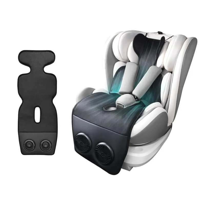 Anjuny Washable 3D Mesh 5V USB Electric Kids Children stroller seat liner  Cooling Baby Car Seat Cover