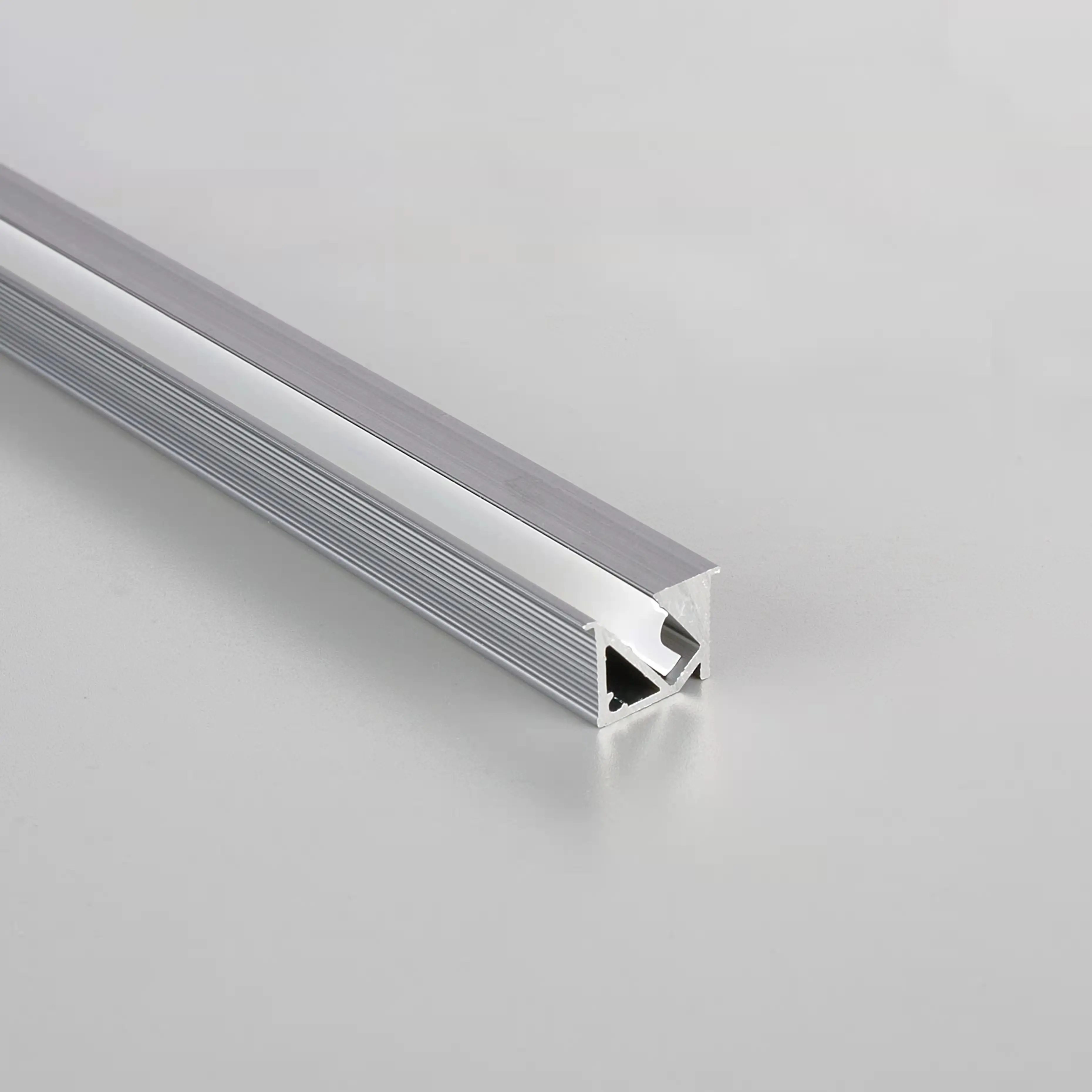 45 degree linear light oblique under cabinet led light embedded led light with wine display cabinet lamp