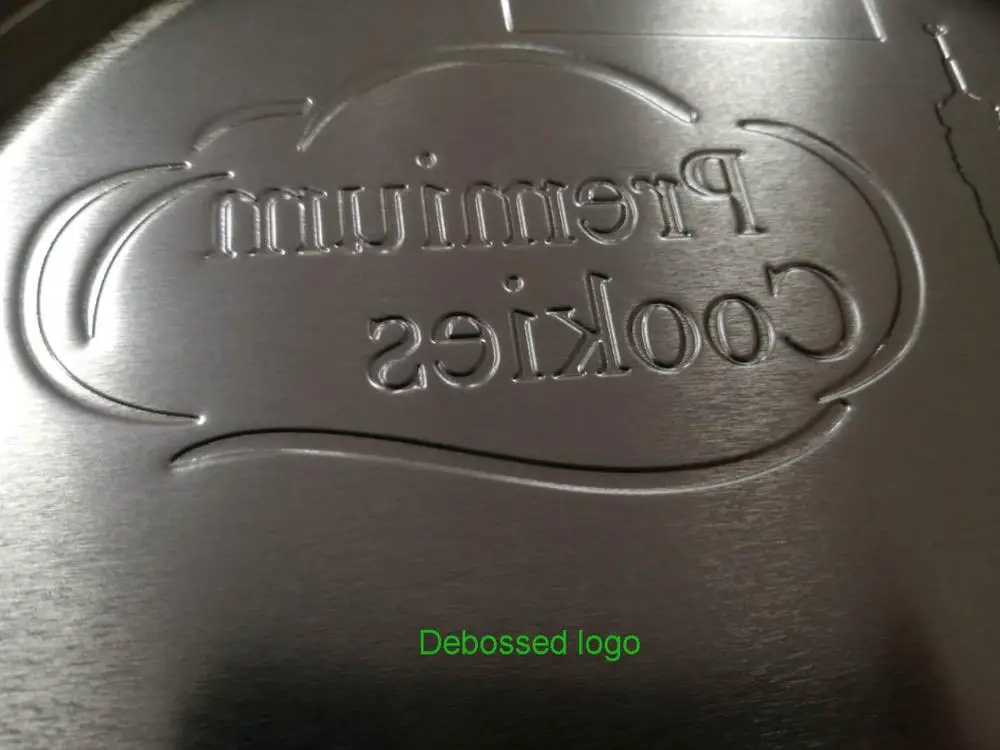 
High quality round shaped tin metal boxes for biscuit cookies 