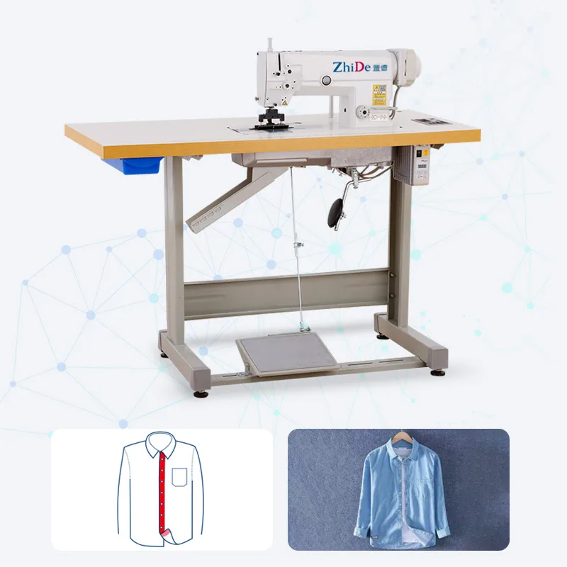 High production efficiency automatic shirt center placket cutting machine with adjustable guide