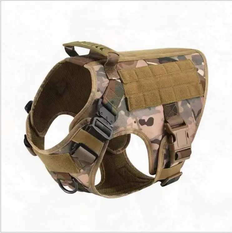 Custom tactical outdoor dog vest police service dog training vest military tactical dog camisole vest