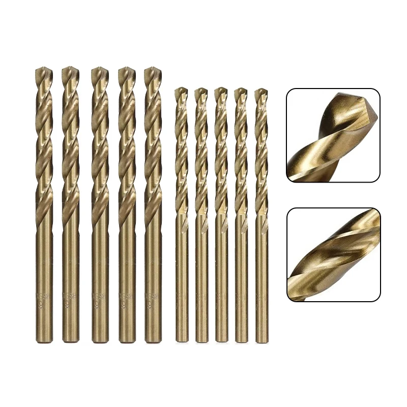 Weix Metal Drilling HSS Straight Shank Twist Drill for CNC Machine Tools drilling hole Micro  For Steel Copper