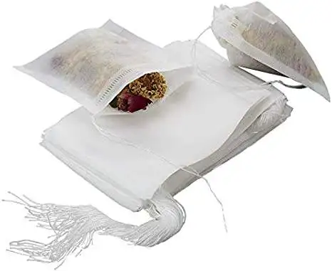 6*8cm  Food Grade Non-woven Fabric Disposable Tea Bags Filter Bags for Tea
