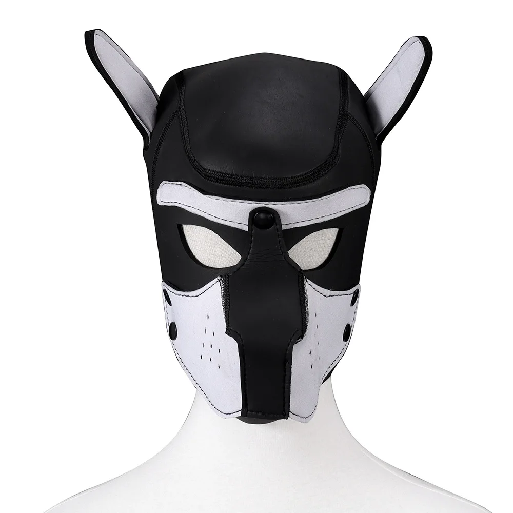 SM sex dog head cover adult training supplies role play nightclub dance mask dress up toy wholesale