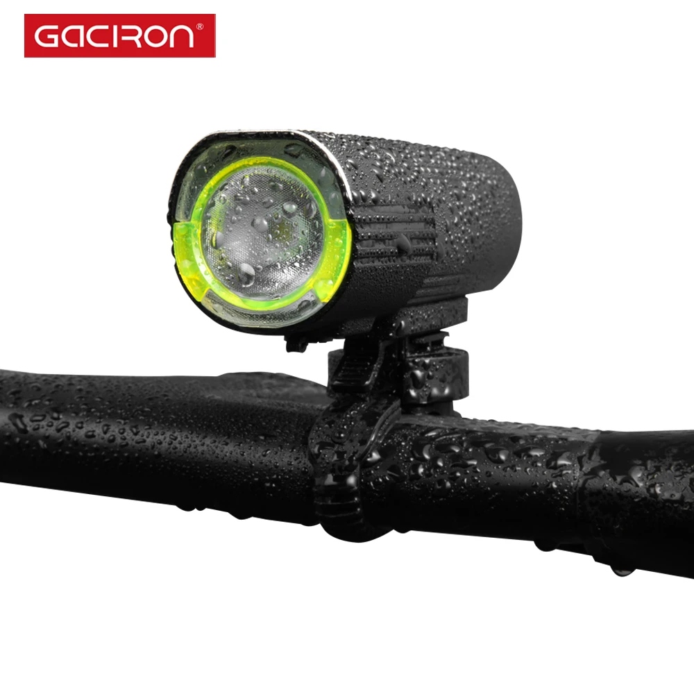 Gaciron bicycle USB rechargeable bike Headlights Waterproof 1260LM bicycle front light Cycling Equipment