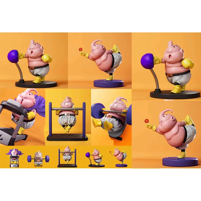 Dragon Bo11 Anime Figure Fat Majin Buu Muscle Doll Action Figure Toys Christmas Gift
