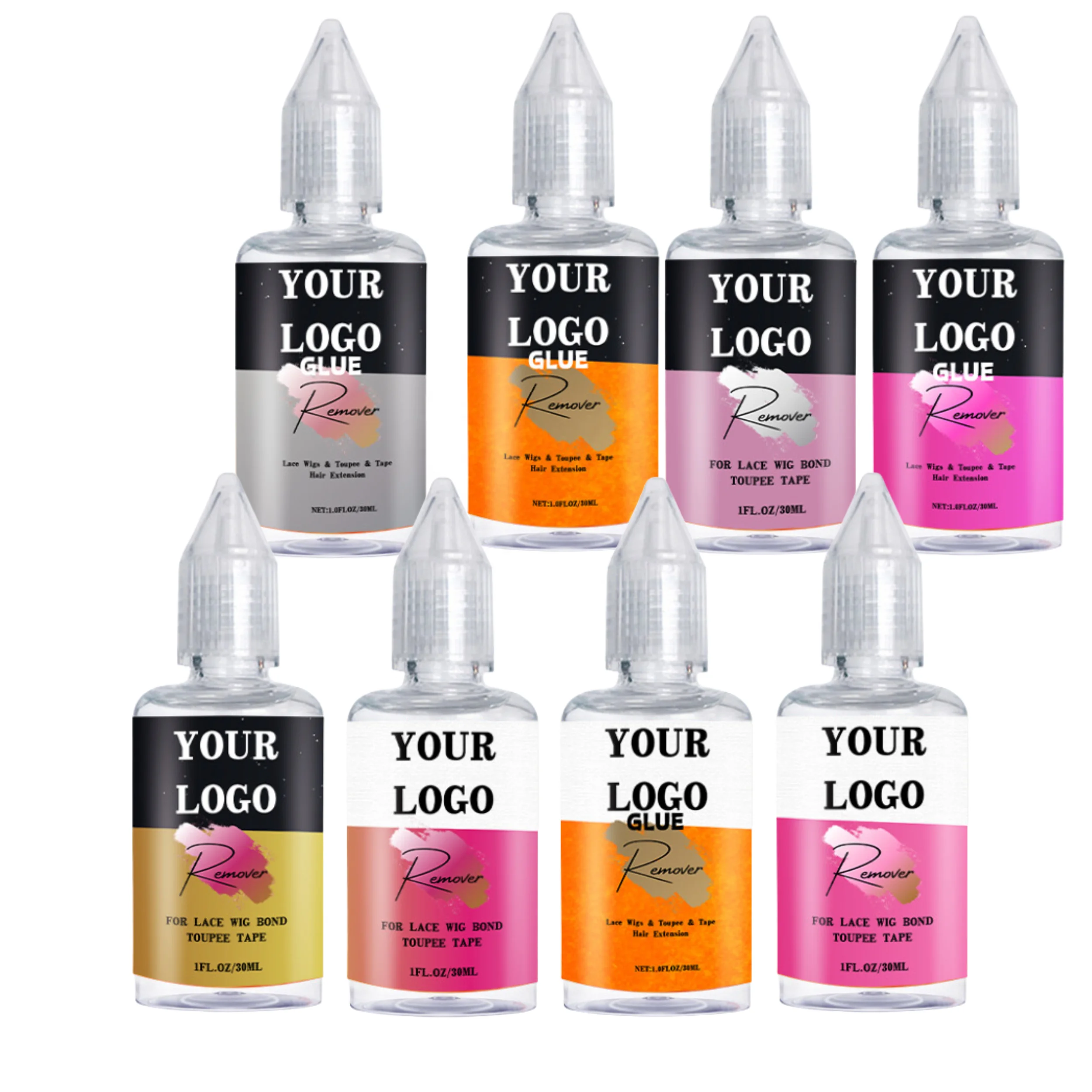 Portable Custom Wholesale Strong Hold Waterproof Private Label Wig Lace Eyelash Extension Glue