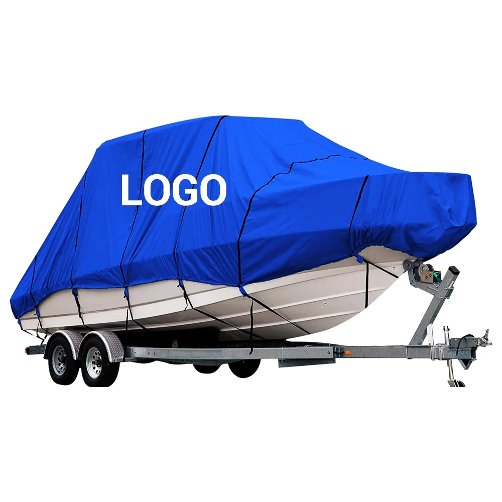 Factory wholesale top custom boat cover, ship cover, waterproof cover for boat, 210d, 420d,600d oxford cloth made