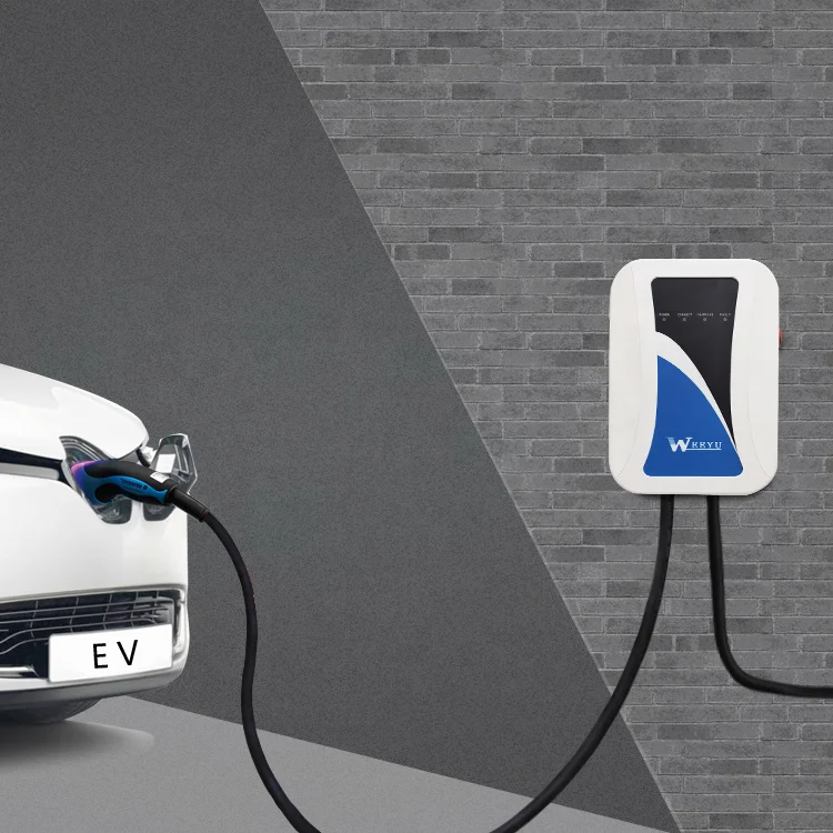 WEEYU OEM 7KW Electric Vehicle Wall Box EV Car Charger Station Type 1 Type 2 Charging Adapter