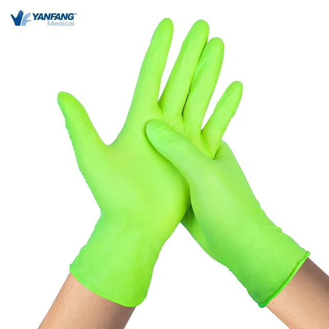 Price Latex Free Disposable Safety 6xs Nitrile Gloves For Medical Food Industry Laboratory