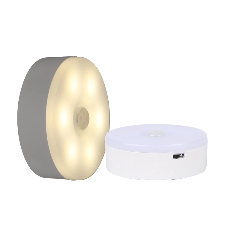  Smart indoor room USB Rechargeable touch night lamp baby toilet bowl led light with motion