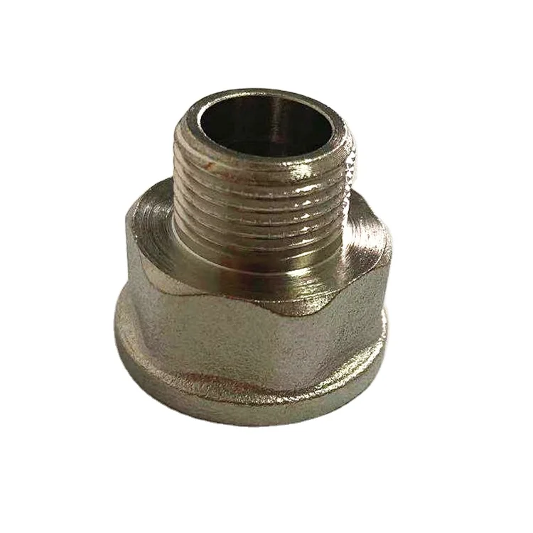 Пользовательский никелированный или хромированный штуцер для сопла 1/4 дюйма, латунный штуцер для шланга