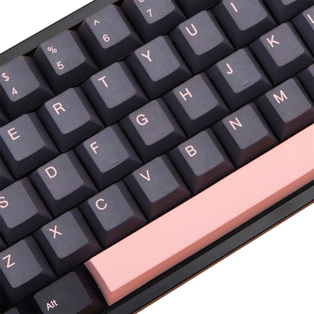 136 Key Night Sakura Keycap GMK Japanese Keycaps for dz60/RK61/64/gk61/68/75/84/87/96/980/104/108 Mechanical Keyboard