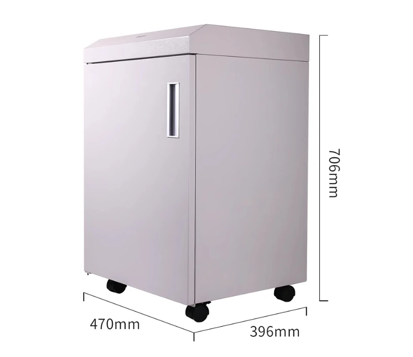 Deli 14409 level 7 high confidentiality 50L military commercial power  paper fragment office large electric paper shredder