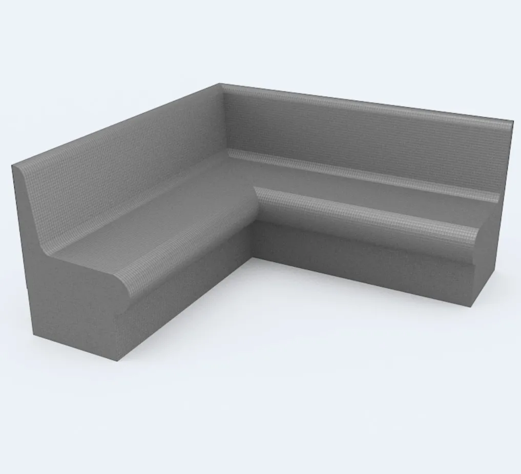 Wedi  shower bench for Sauna room
