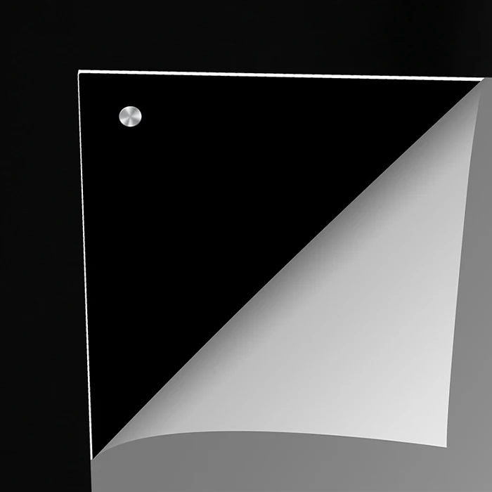 strong magnetic photo frame desktop billboard double sided clear acrylic frames picture