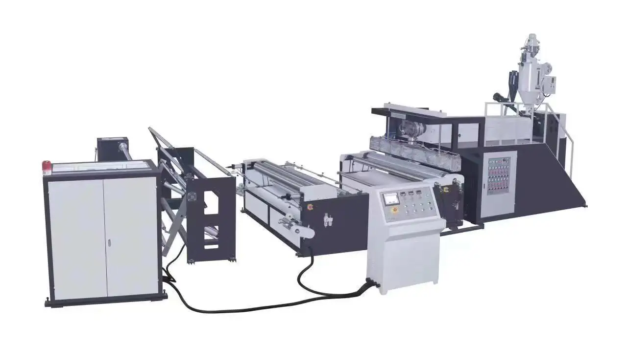 1200mm Two layer two screw air bubble film Extrusion machine