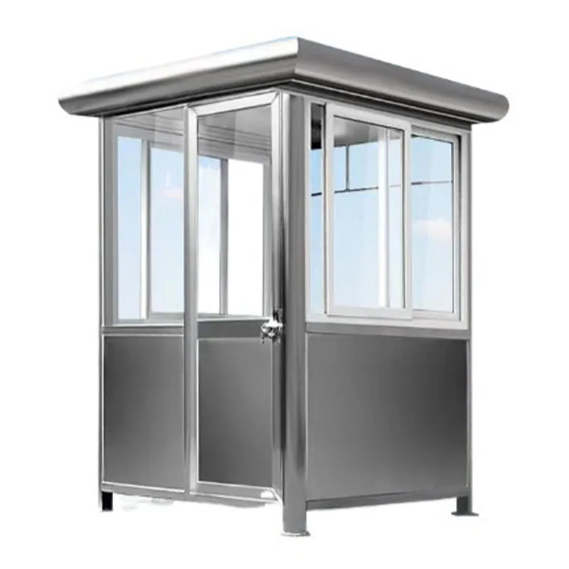 6.5x6.5 stainless steel protective shed wing door with long service life for security rooms and guard rooms Customized size