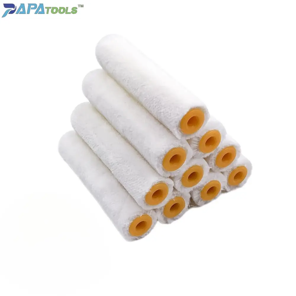 free sample mini 4 inch 10pcs/box wool paint roller sleeve