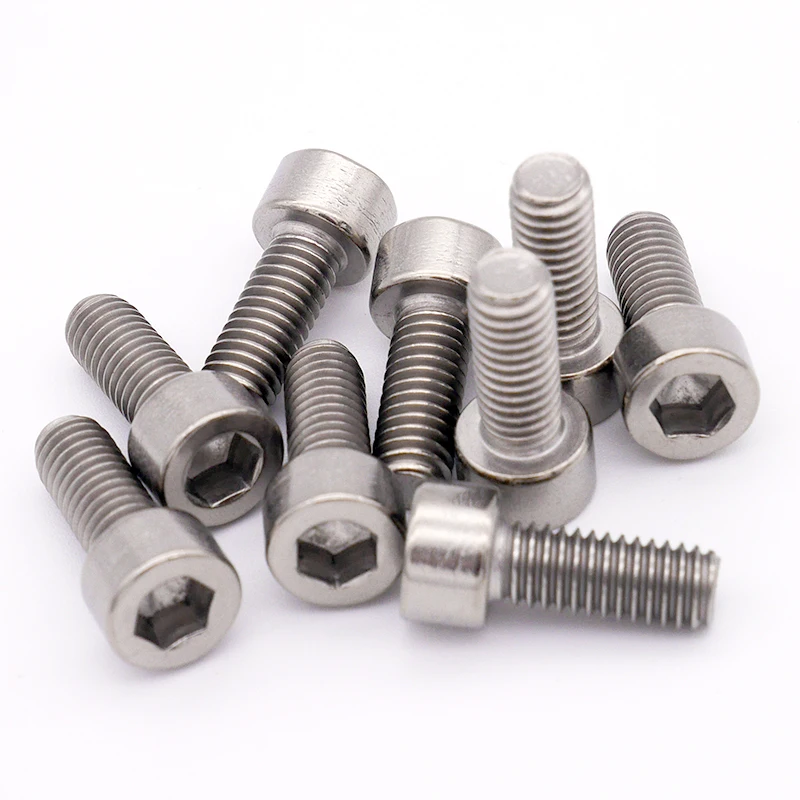 High Quality Din912 Gr5 Titanium Allen Bolts m8 For Motorcycle Hexagon Socket Cap Head Bolt